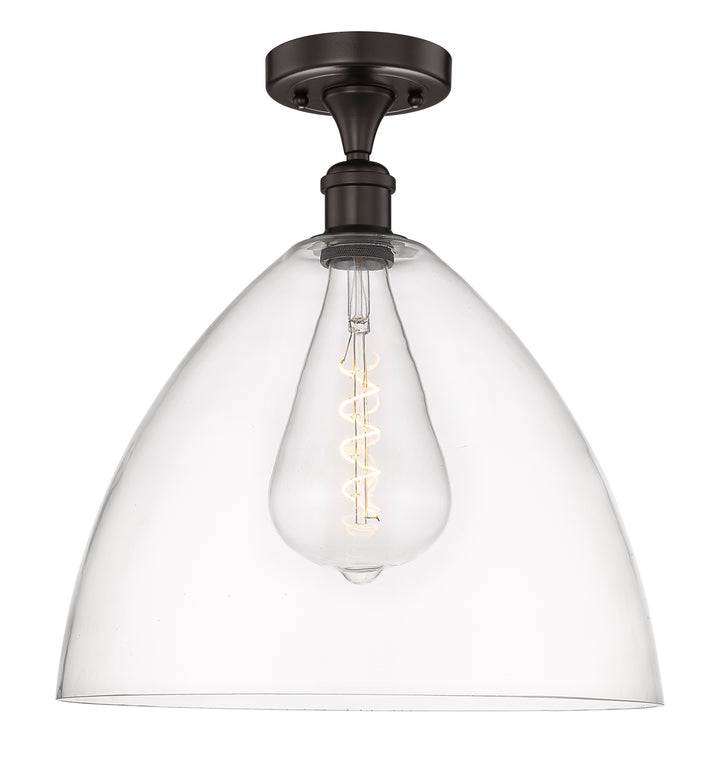 Innovations Lighting Bristol 16" Semi-Flush Mount - Oil Rubbed Bronze