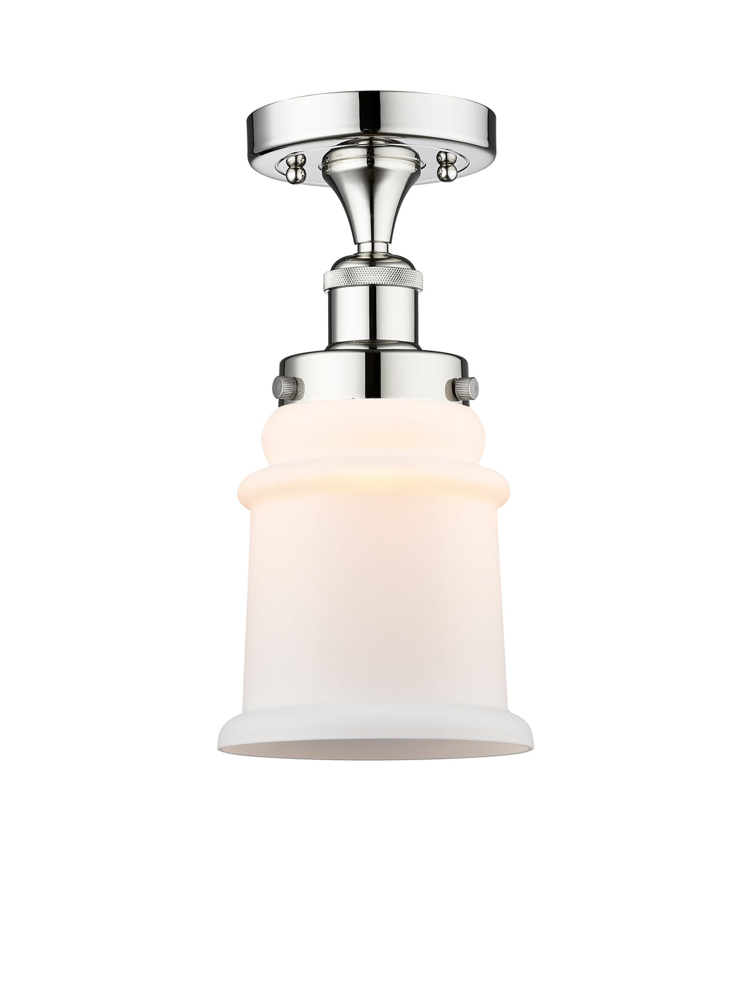 Innovations Lighting Canton 6" Semi-Flush Mount - Polished Chrome Ceiling Semi Flush Mounts Innovations Lighting   