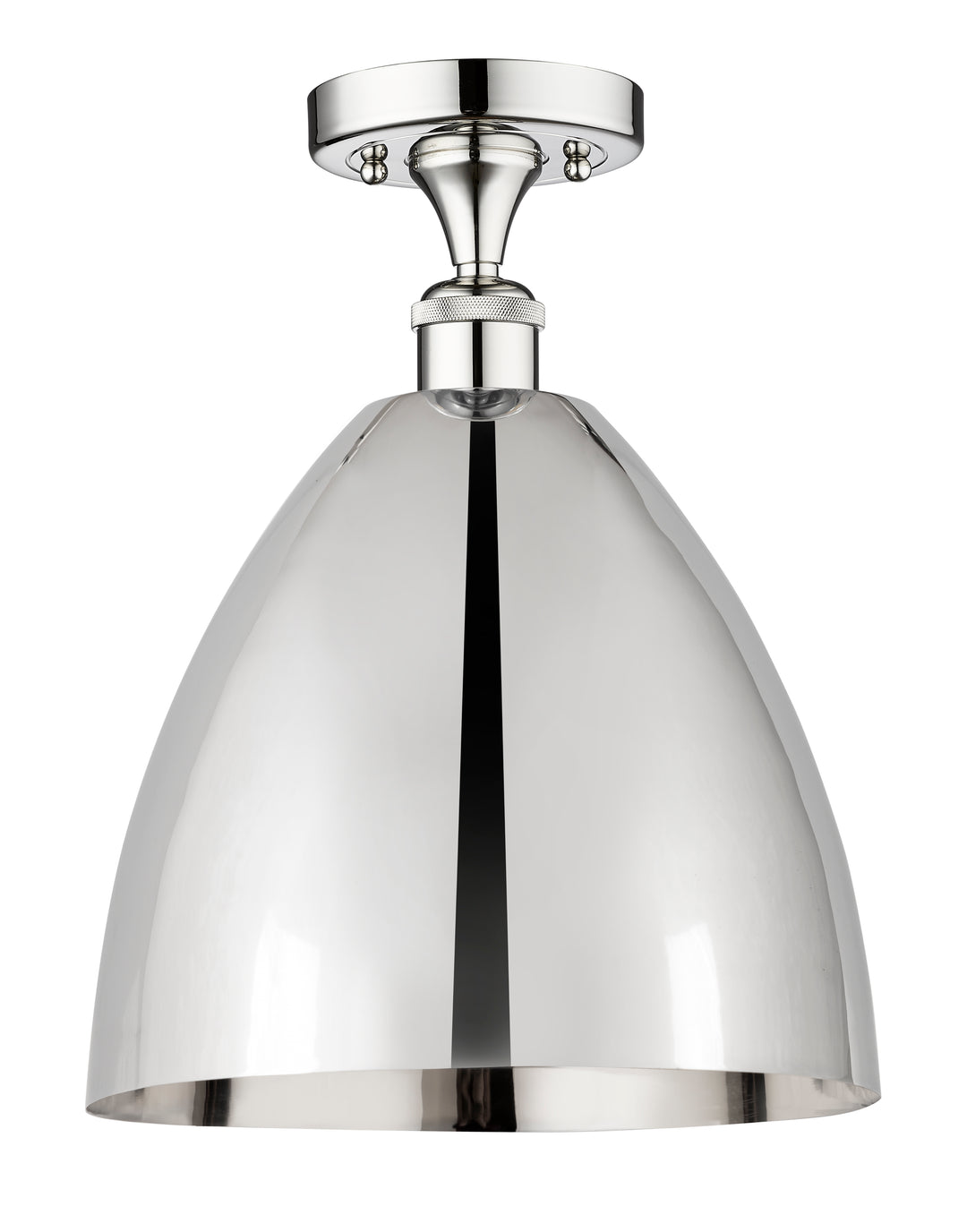 Innovations Lighting Bristol 12" Semi-Flush Mount - Polished Chrome Ceiling Semi Flush Mounts Innovations Lighting Default Title  