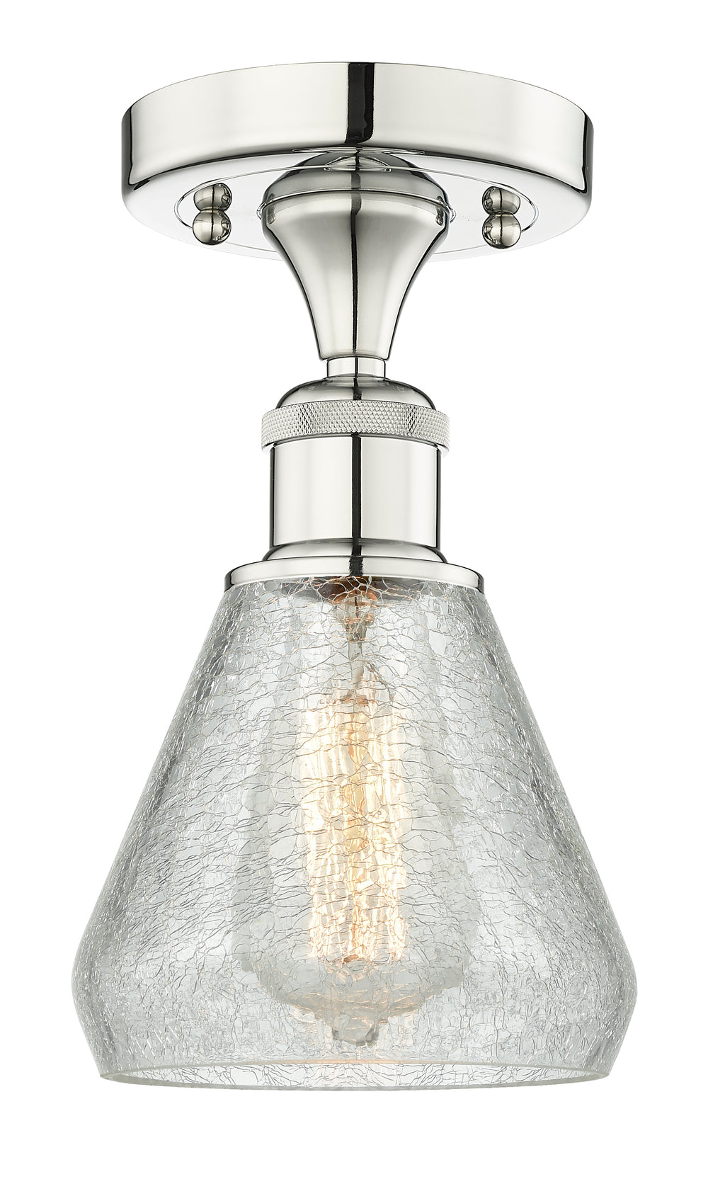 Innovations Lighting Conesus 6" Flush Mount - Polished Nickel