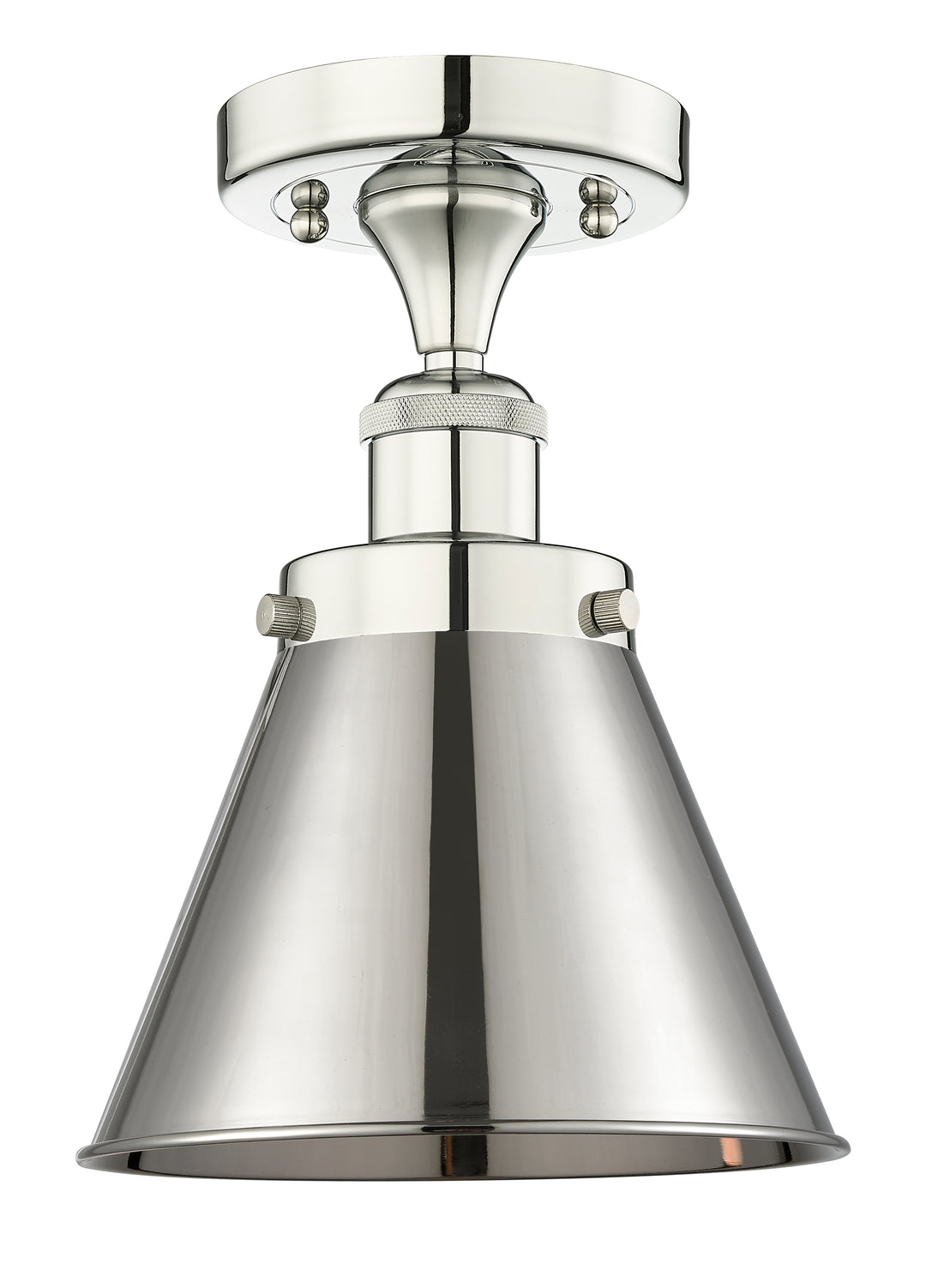 Innovations Lighting Appalachian Semi-Flush Mount - Polished Nickel Ceiling Semi Flush Mounts Innovations Lighting   