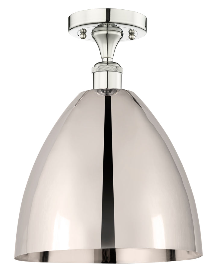 Innovations Lighting Bristol 12" Semi-Flush Mount - Polished Nickel