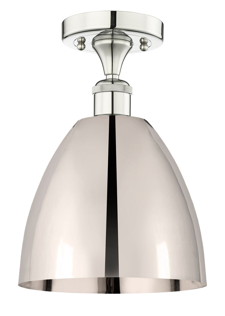 Innovations Lighting Bristol 9" Semi-Flush Mount - Polished Nickel