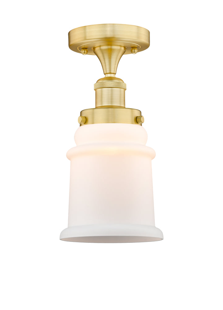 Innovations Lighting Canton 6" Semi-Flush Mount - Satin Gold