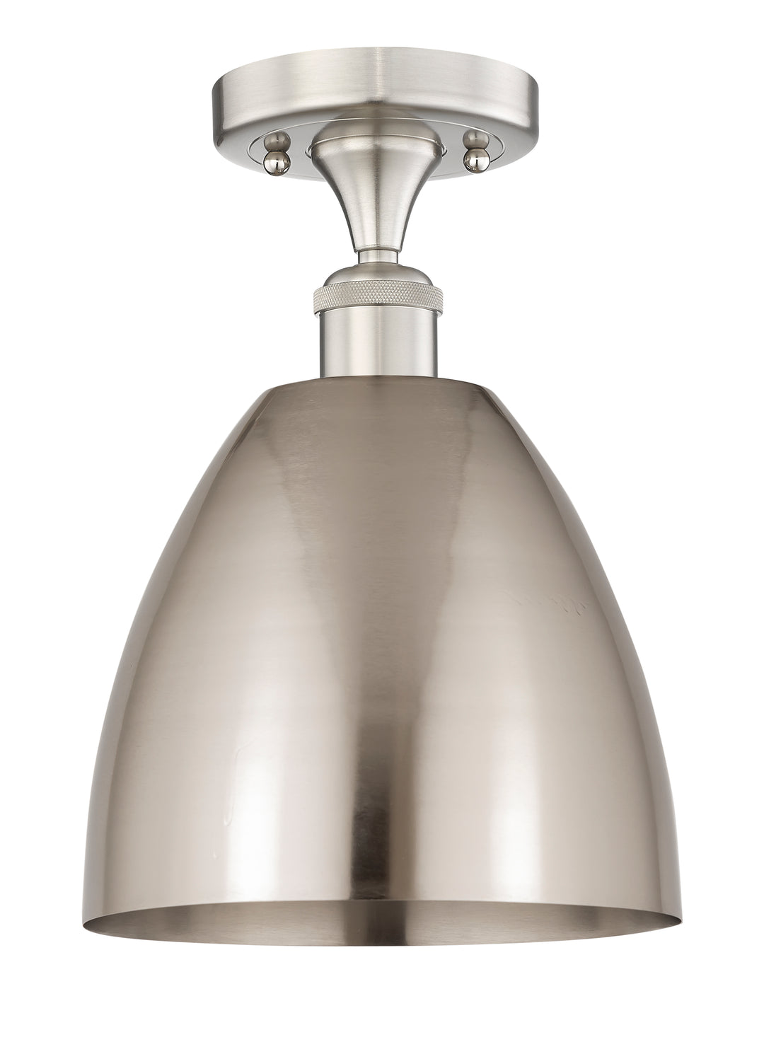 Innovations Lighting Bristol 9" Semi-Flush Mount - Brushed Satin Nickel