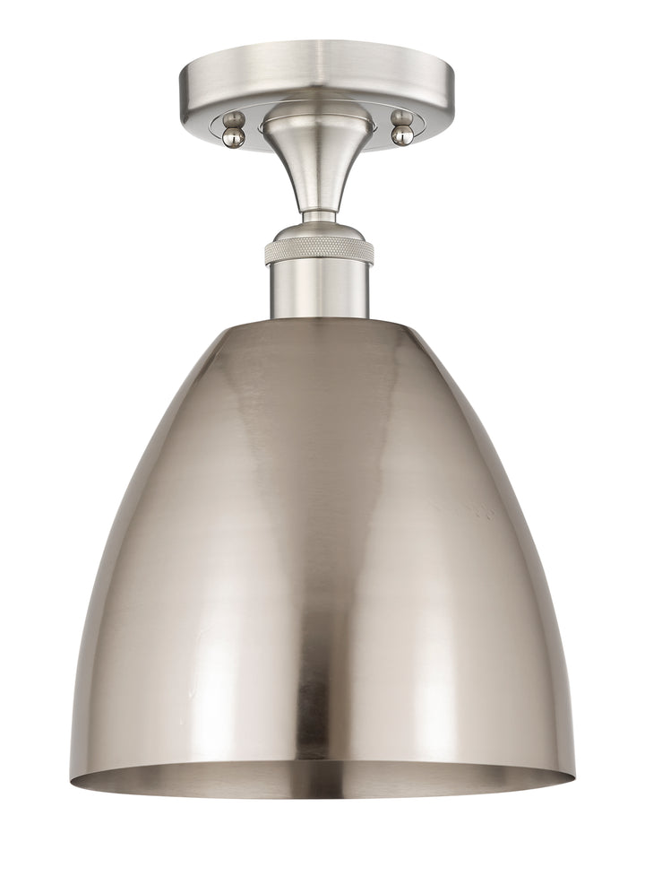 Innovations Lighting Bristol 9" Semi-Flush Mount - Brushed Satin Nickel