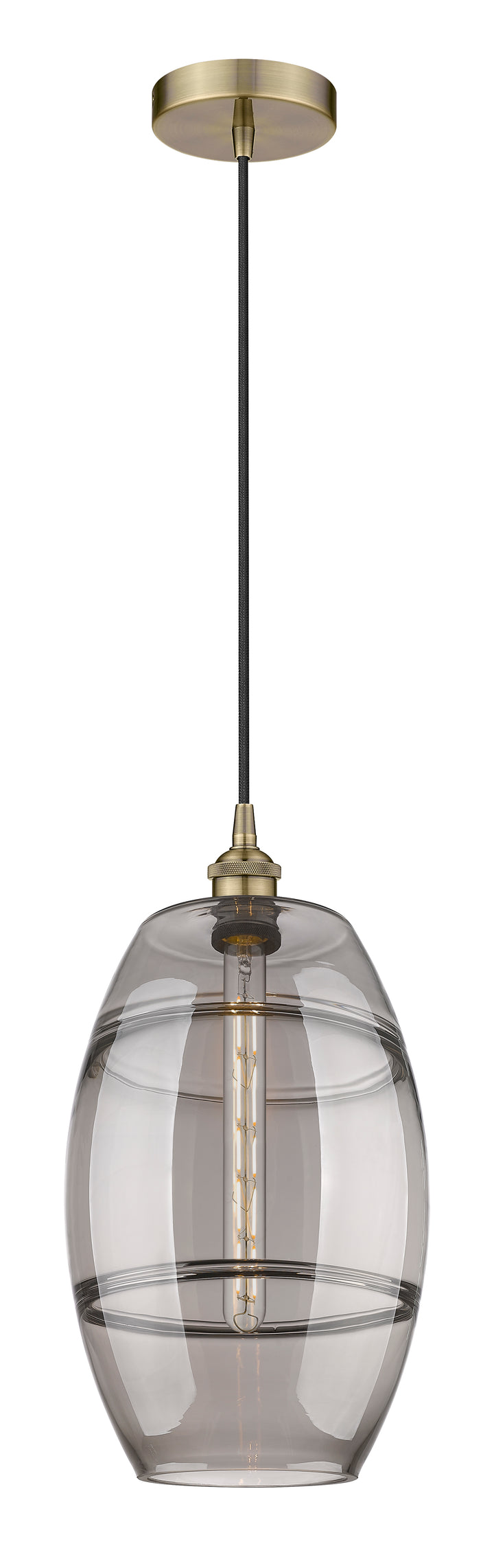 Innovations Lighting Vaz 10" Mini Pendant - Antique Brass