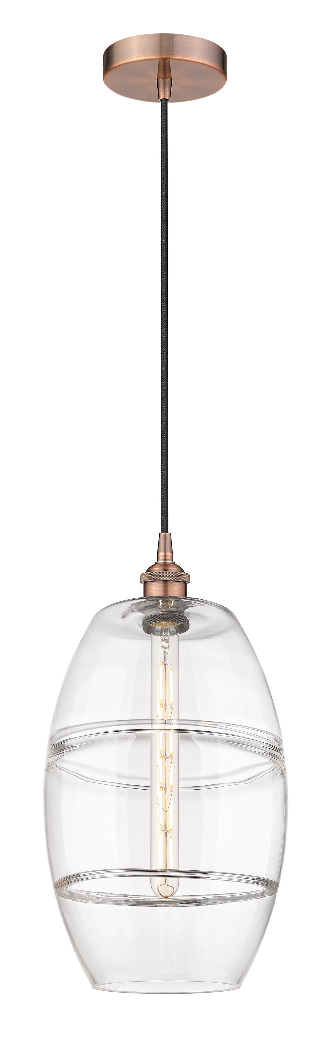 Innovations Lighting Vaz 10" Mini Pendant - Antique Copper Mini-Pendants Innovations Lighting   