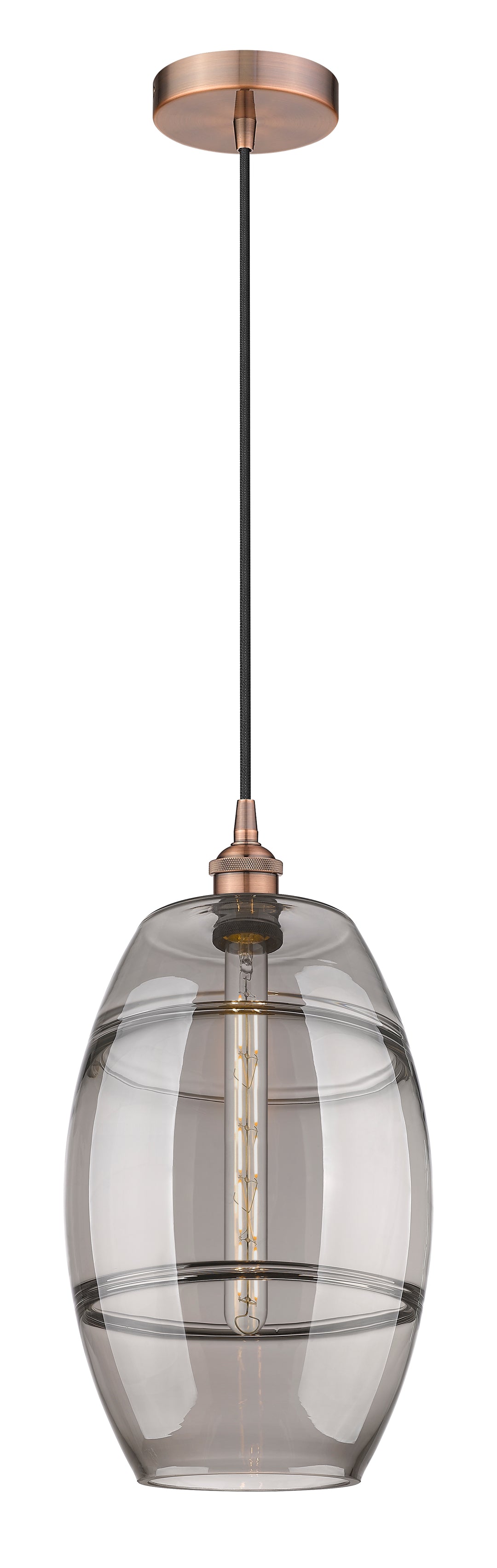 Innovations Lighting Vaz 10" Mini Pendant - Antique Copper Mini-Pendants Innovations Lighting   