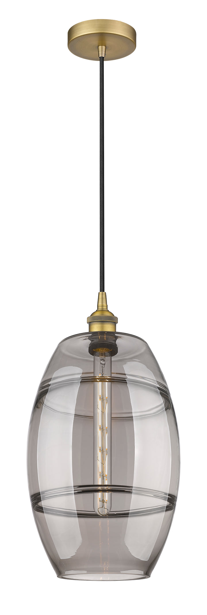 Innovations Lighting Vaz 10" Mini Pendant - Brushed Brass