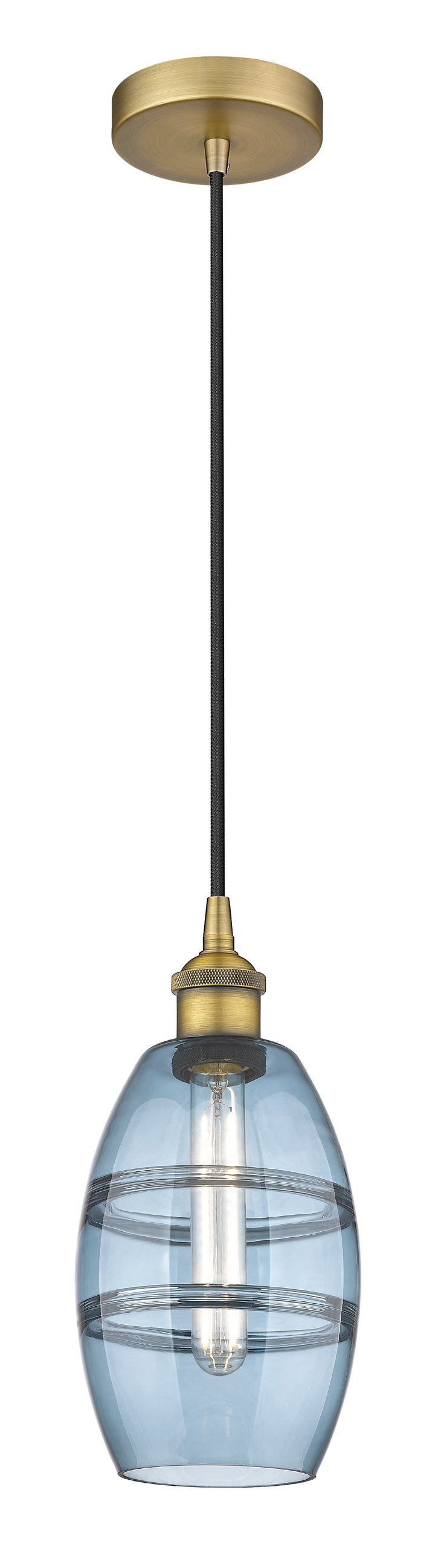 Innovations Lighting Vaz 6" Mini Pendant - Brushed Brass Mini-Pendants Innovations Lighting   