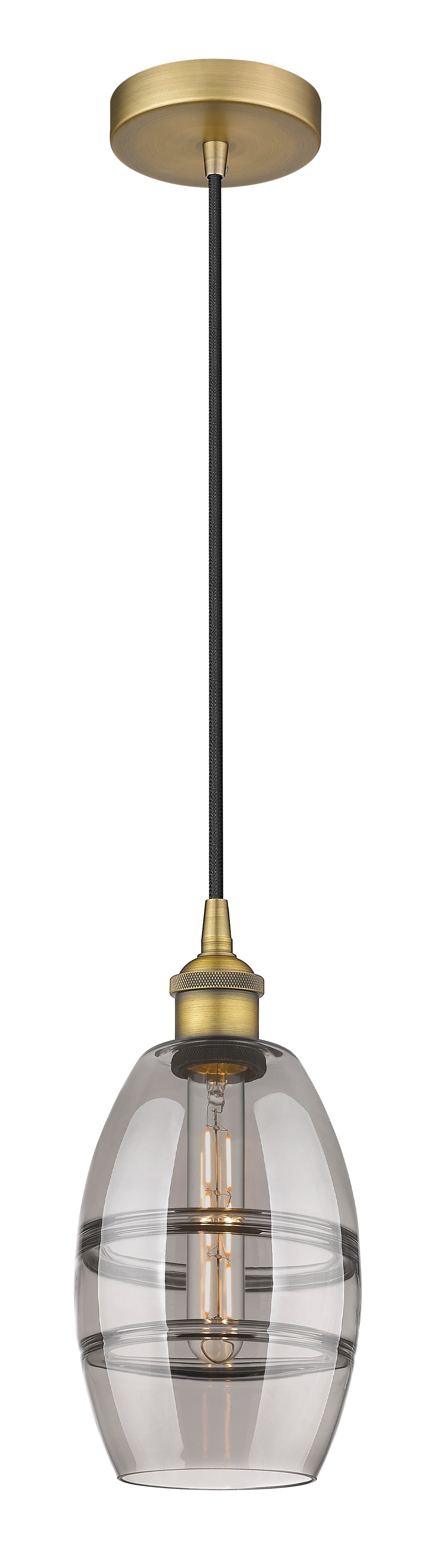 Innovations Lighting Vaz 6" Mini Pendant - Brushed Brass Mini-Pendants Innovations Lighting   