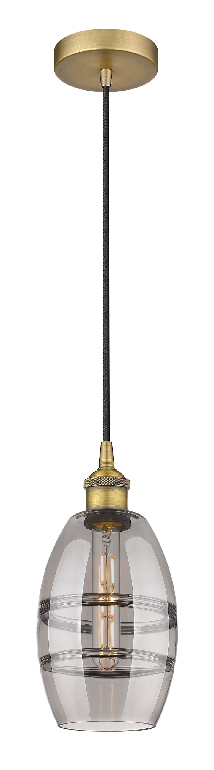 Innovations Lighting Vaz 6" Mini Pendant - Brushed Brass Mini-Pendants Innovations Lighting   