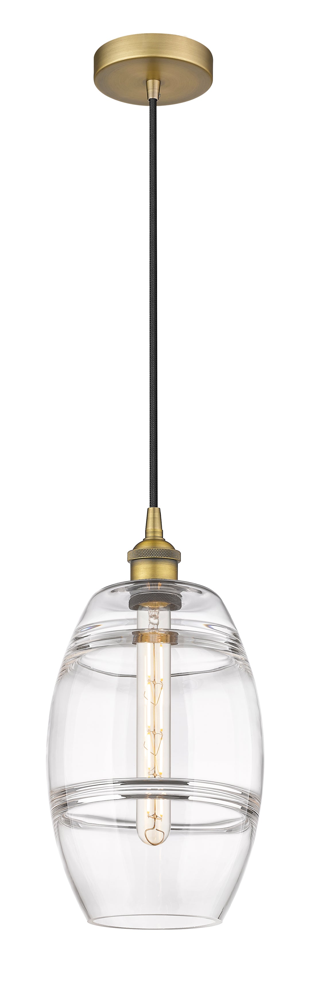 Innovations Lighting Vaz 8" Mini Pendant - Brushed Brass Mini-Pendants Innovations Lighting   