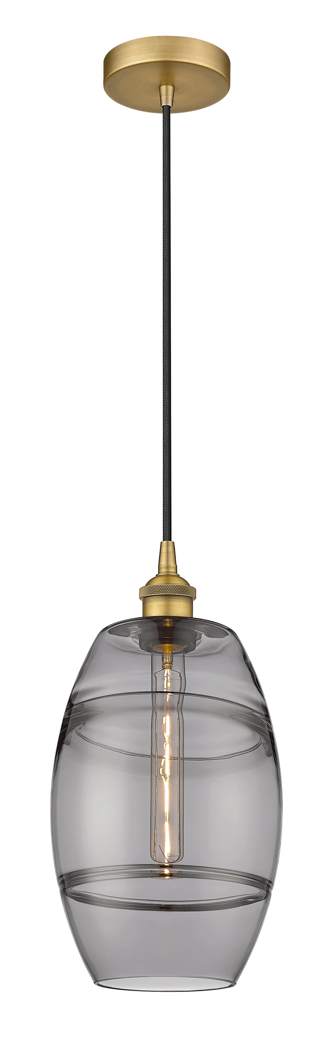 Innovations Lighting Vaz 8" Mini Pendant - Brushed Brass Mini-Pendants Innovations Lighting   