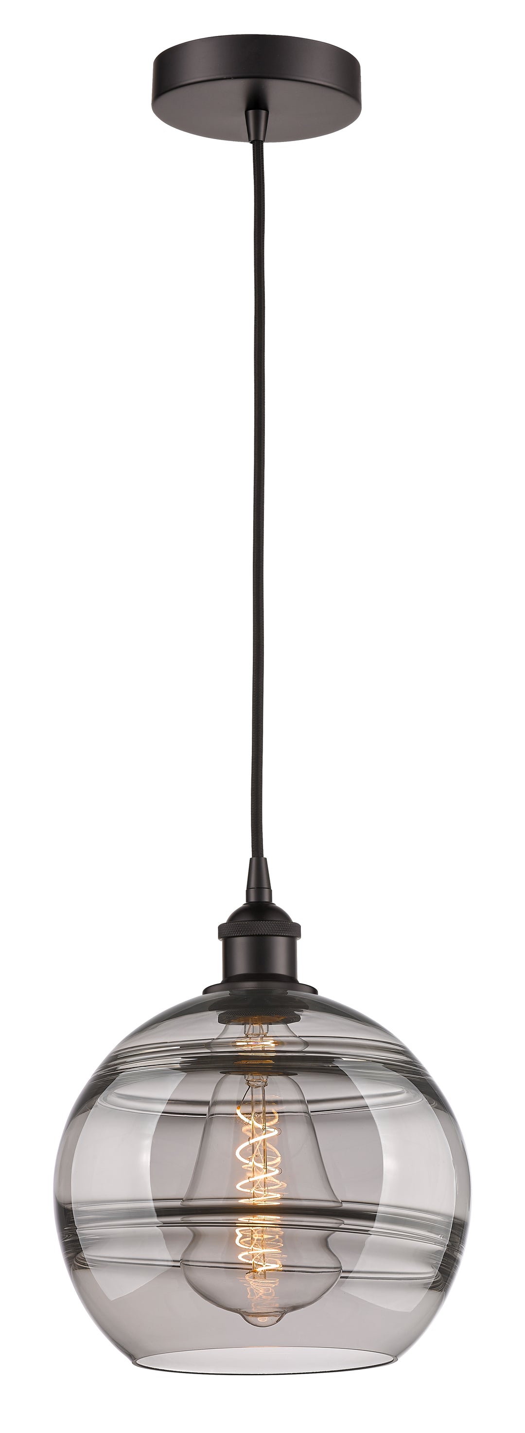 Innovations Lighting Rochester 10" Mini Pendant - Oil Rubbed Bronze Mini-Pendants Innovations Lighting   