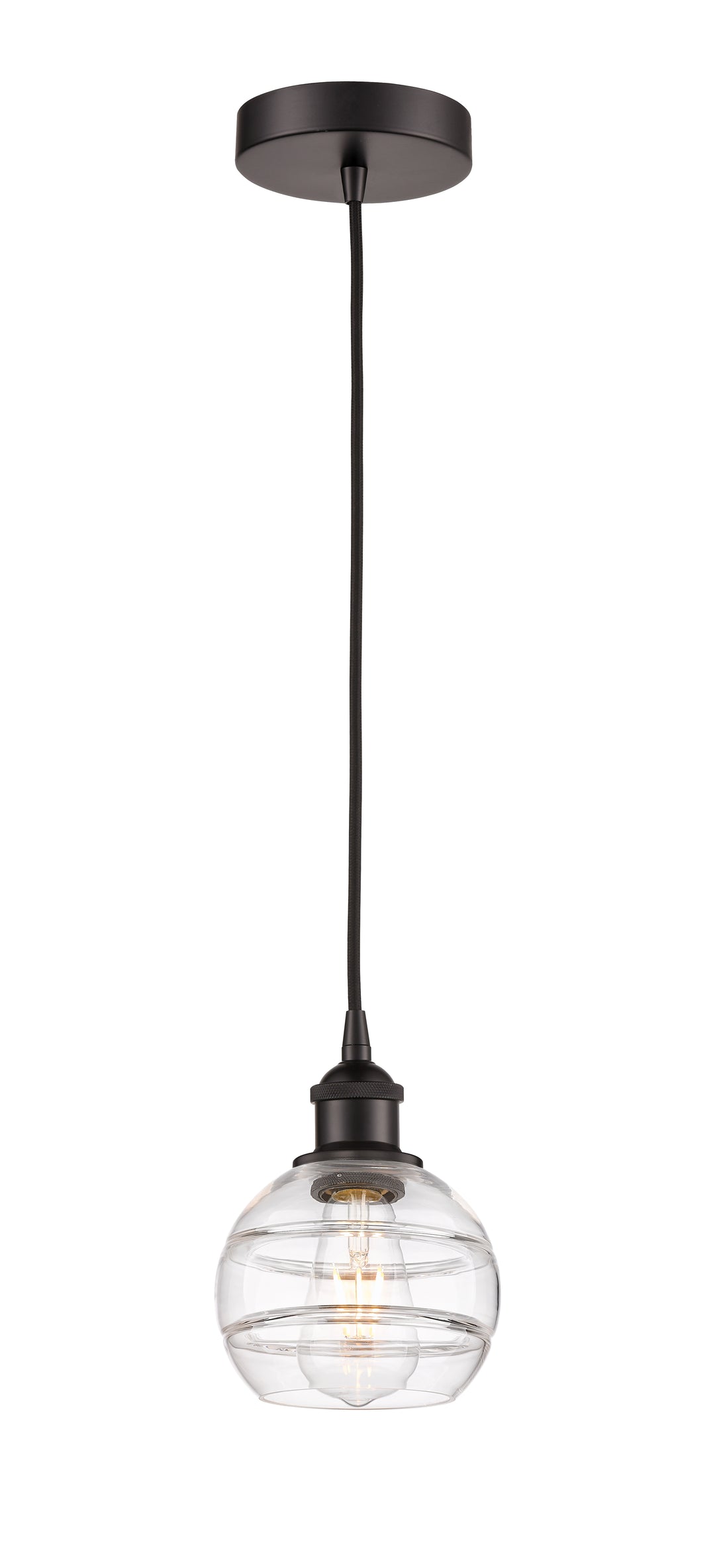 Innovations Lighting Rochester 6" Mini Pendant - Oil Rubbed Bronze