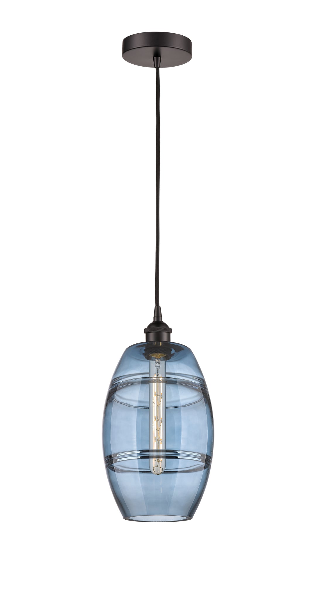 Innovations Lighting Vaz 8" Mini Pendant - Oil Rubbed Bronze Mini-Pendants Innovations Lighting   