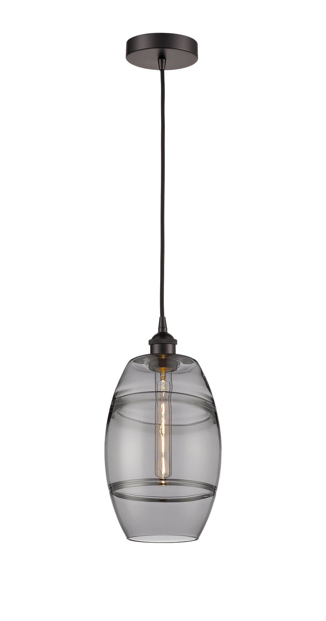 Innovations Lighting Vaz 8" Mini Pendant - Oil Rubbed Bronze Mini-Pendants Innovations Lighting   