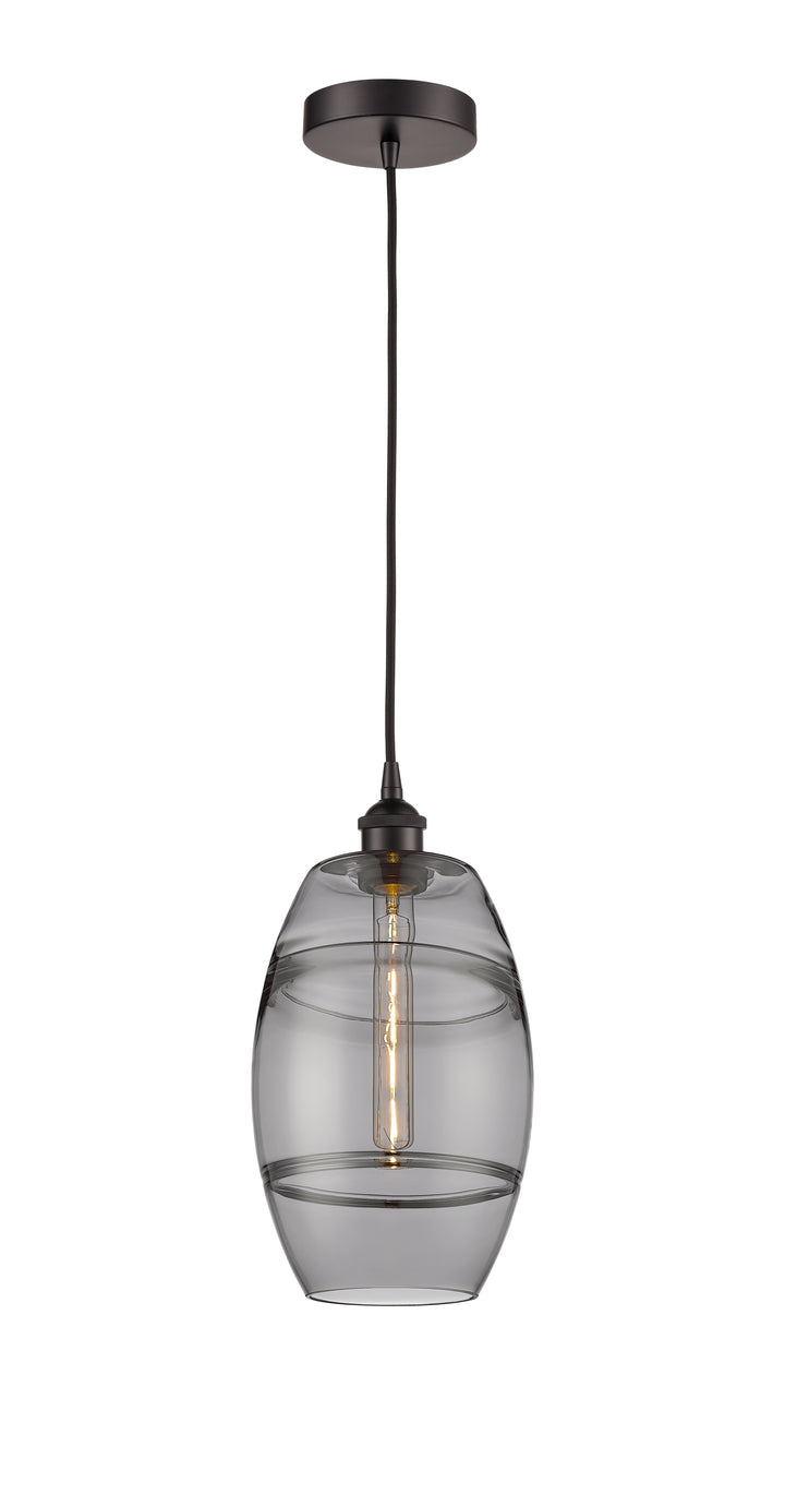 Innovations Lighting Vaz 8" Mini Pendant - Oil Rubbed Bronze Mini-Pendants Innovations Lighting   