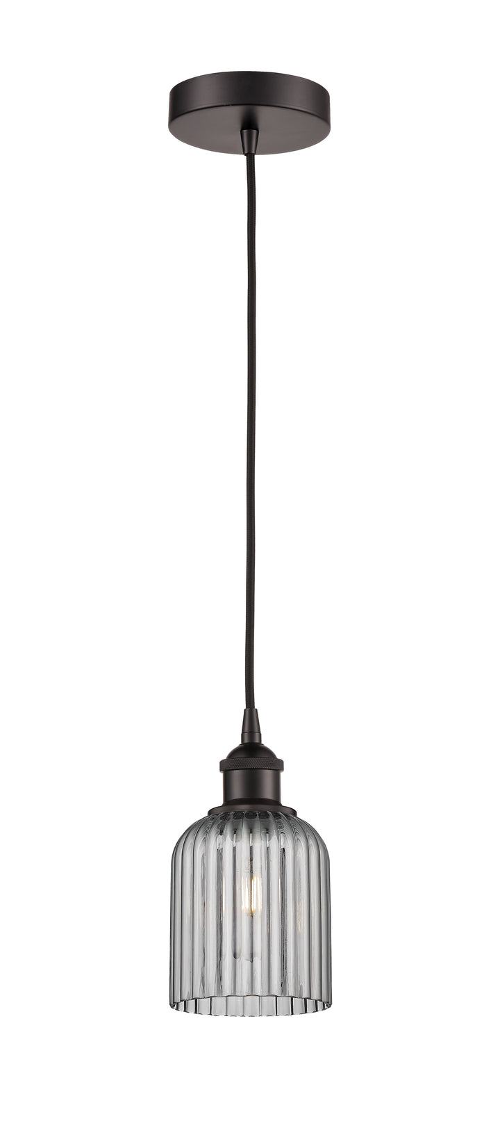 Innovations Lighting Bridal Veil 5" Mini Pendant - Oil Rubbed Bronze Mini-Pendants Innovations Lighting   