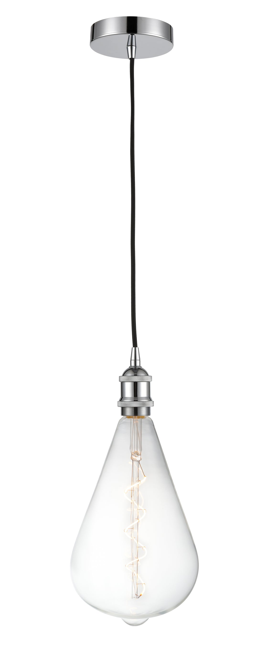 Innovations Lighting Edison Mini Pendant - Polished Chrome Mini-Pendants Innovations Lighting   