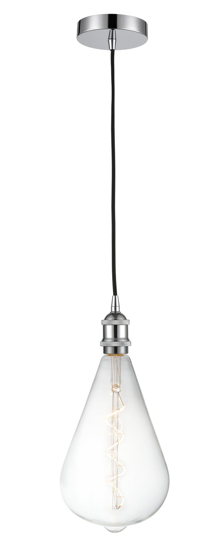 Innovations Lighting Edison Mini Pendant - Polished Chrome