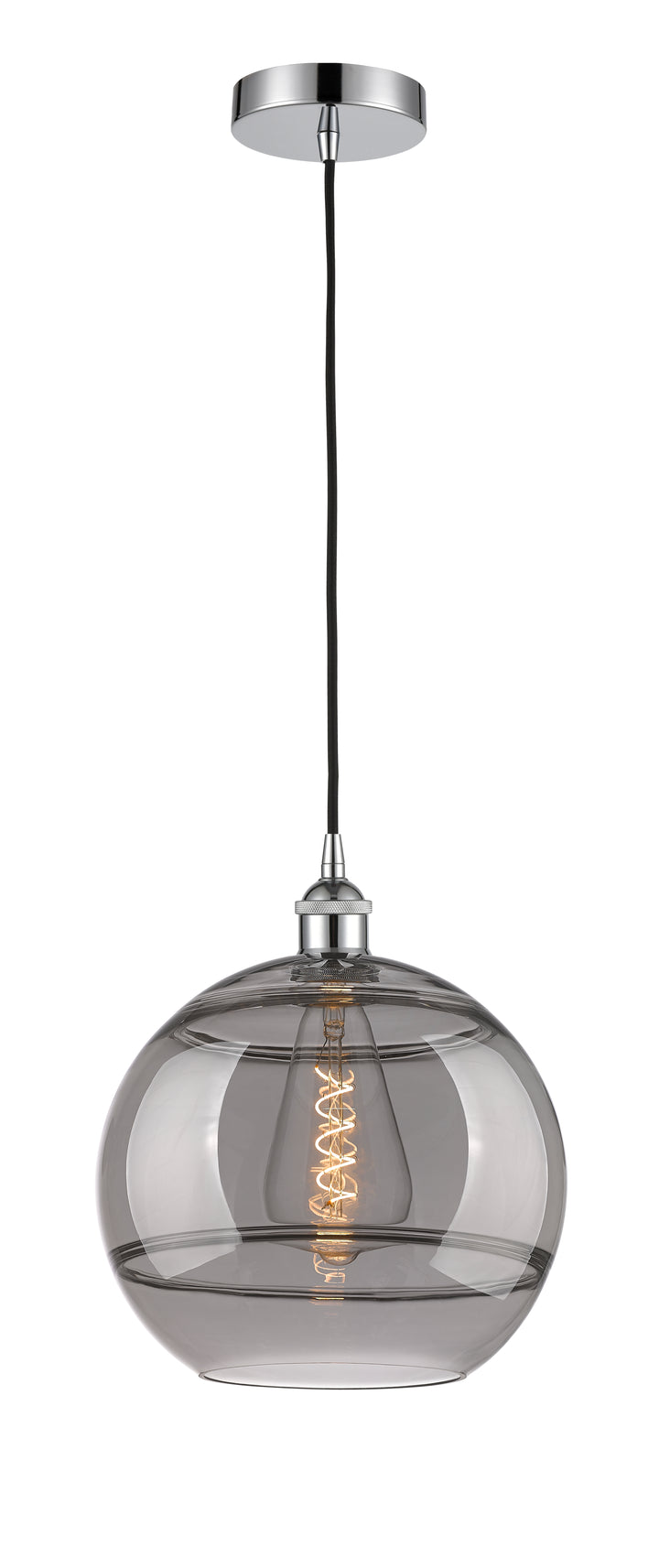 Innovations Lighting Rochester 12" Mini Pendant - Polished Chrome Mini-Pendants Innovations Lighting   