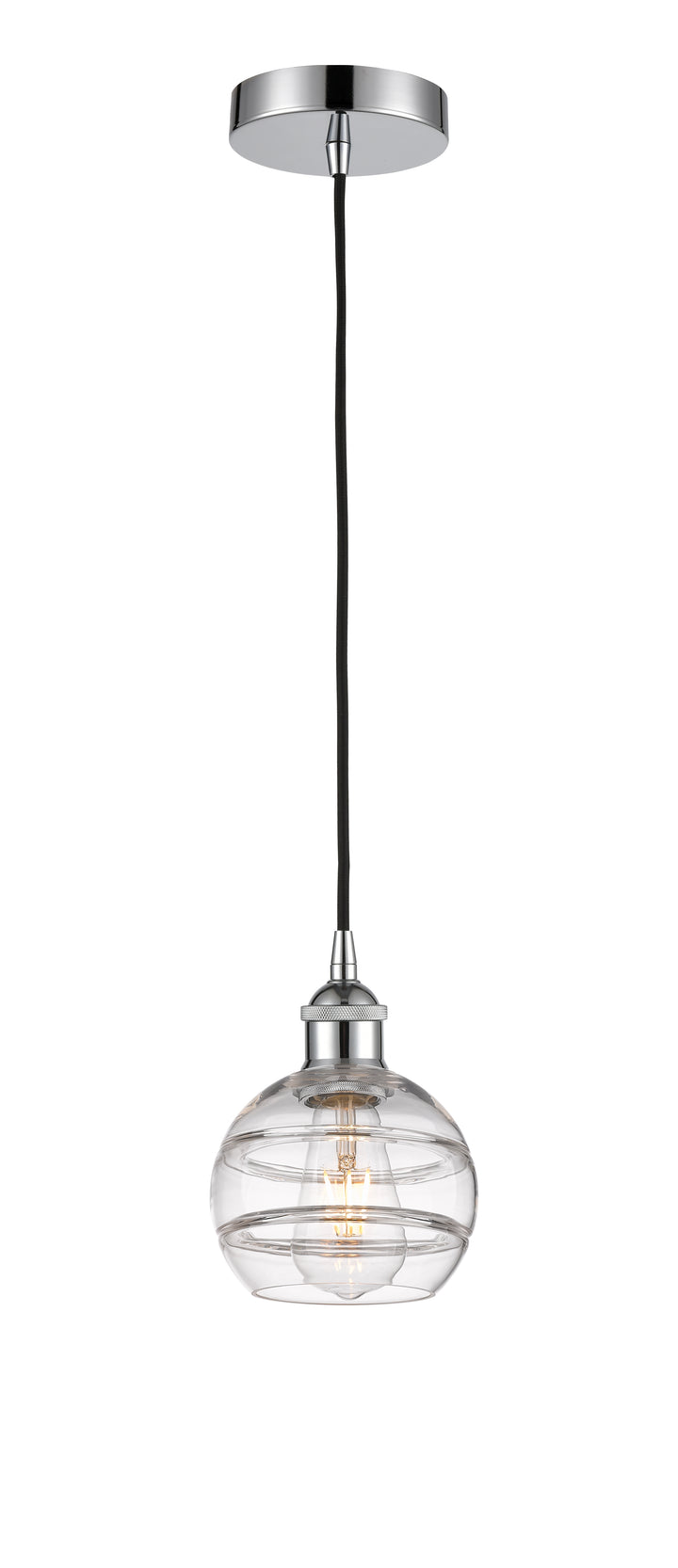 Innovations Lighting Rochester 6" Mini Pendant - Polished Chrome