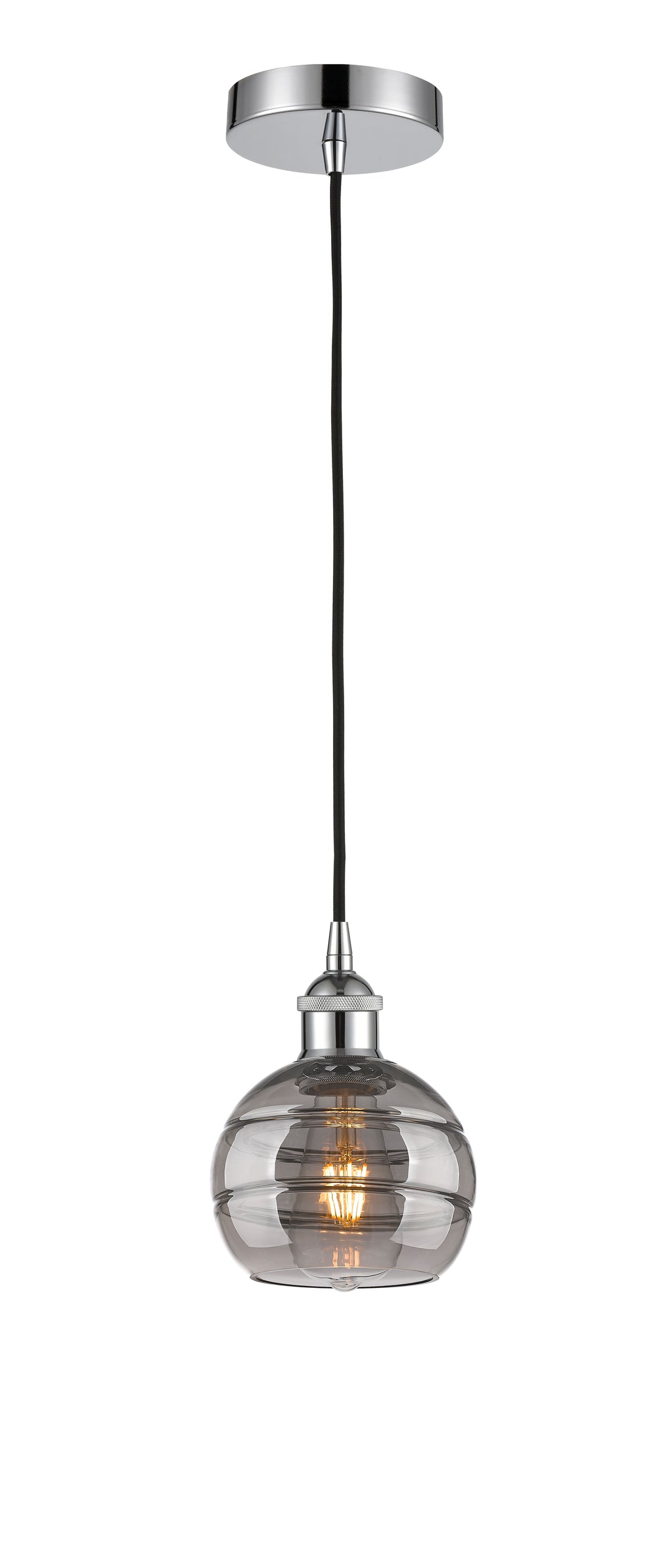 Innovations Lighting Rochester 6" Mini Pendant - Polished Chrome Mini-Pendants Innovations Lighting   