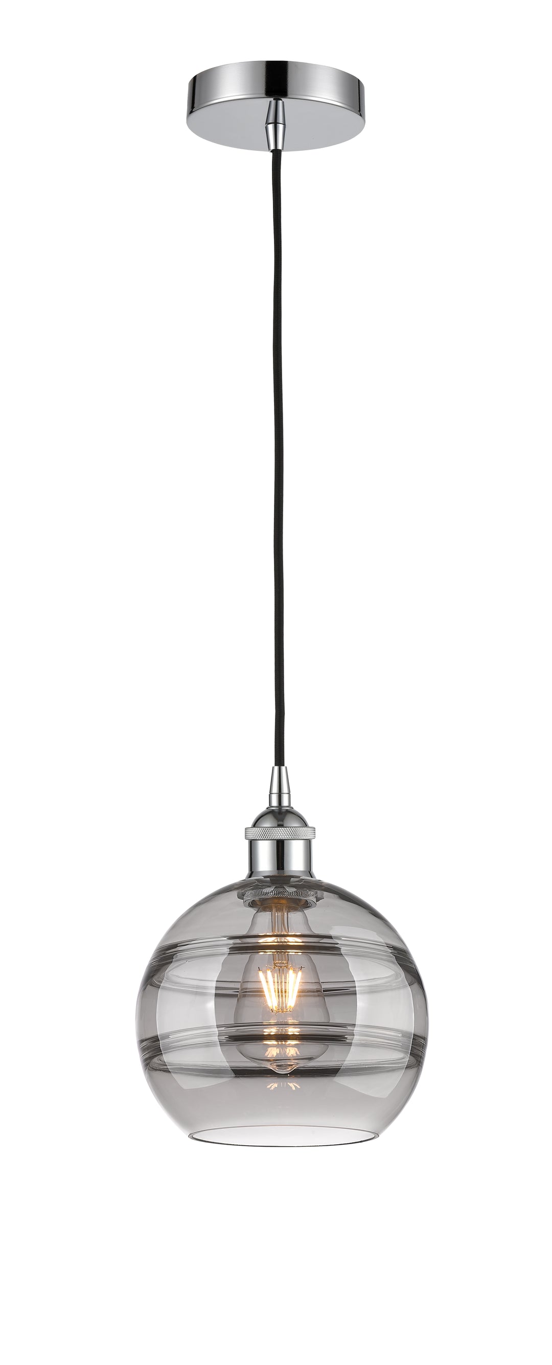 Innovations Lighting Rochester 8" Mini Pendant - Polished Chrome