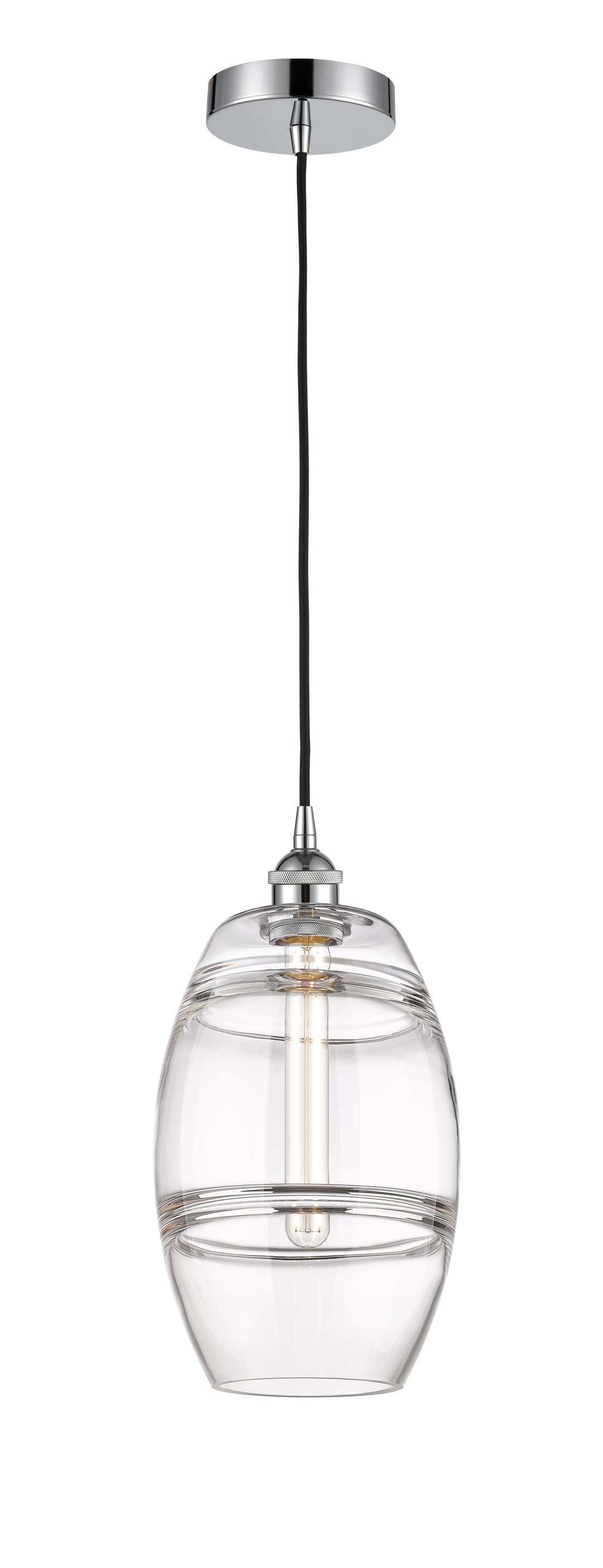 Innovations Lighting Vaz 8" Mini Pendant - Polished Chrome Mini-Pendants Innovations Lighting   