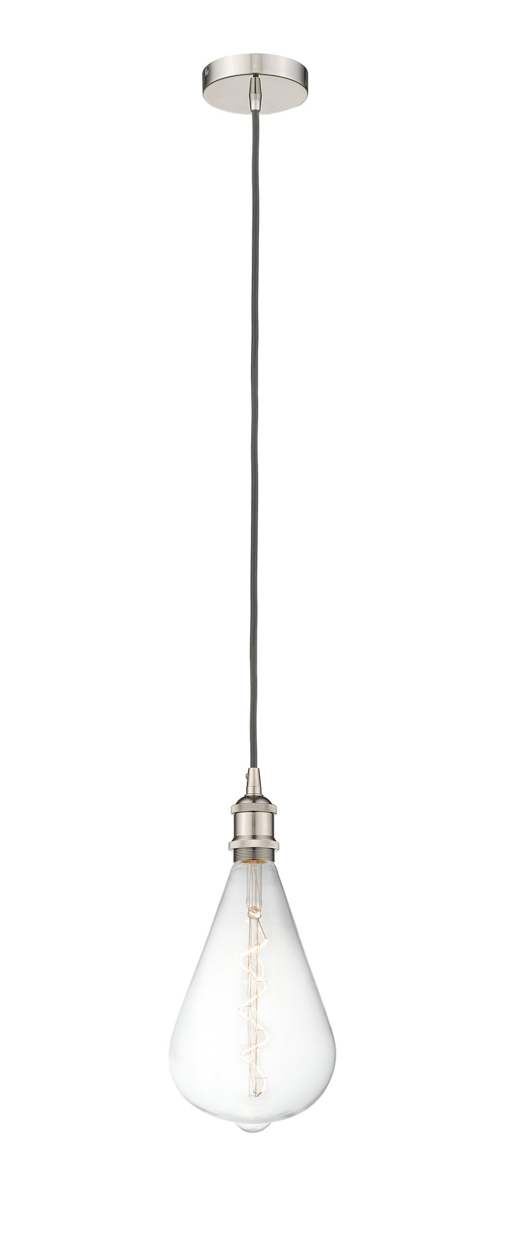 Innovations Lighting Edison Mini Pendant - Polished Nickel