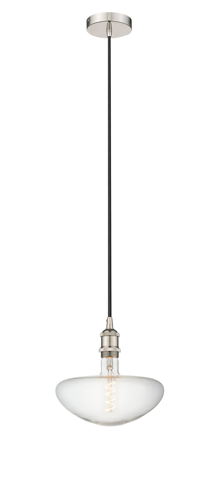 Innovations Lighting Edison Mini Pendant - Polished Nickel Mini-Pendants Innovations Lighting   