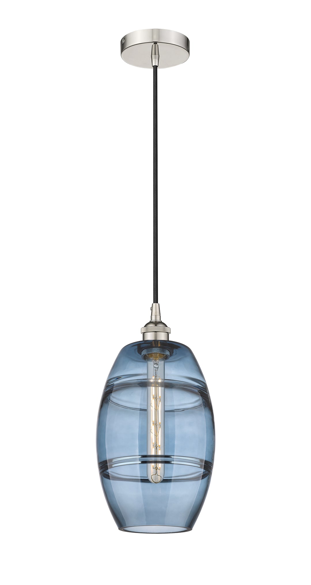 Innovations Lighting Vaz 8" Mini Pendant - Polished Nickel Mini-Pendants Innovations Lighting   