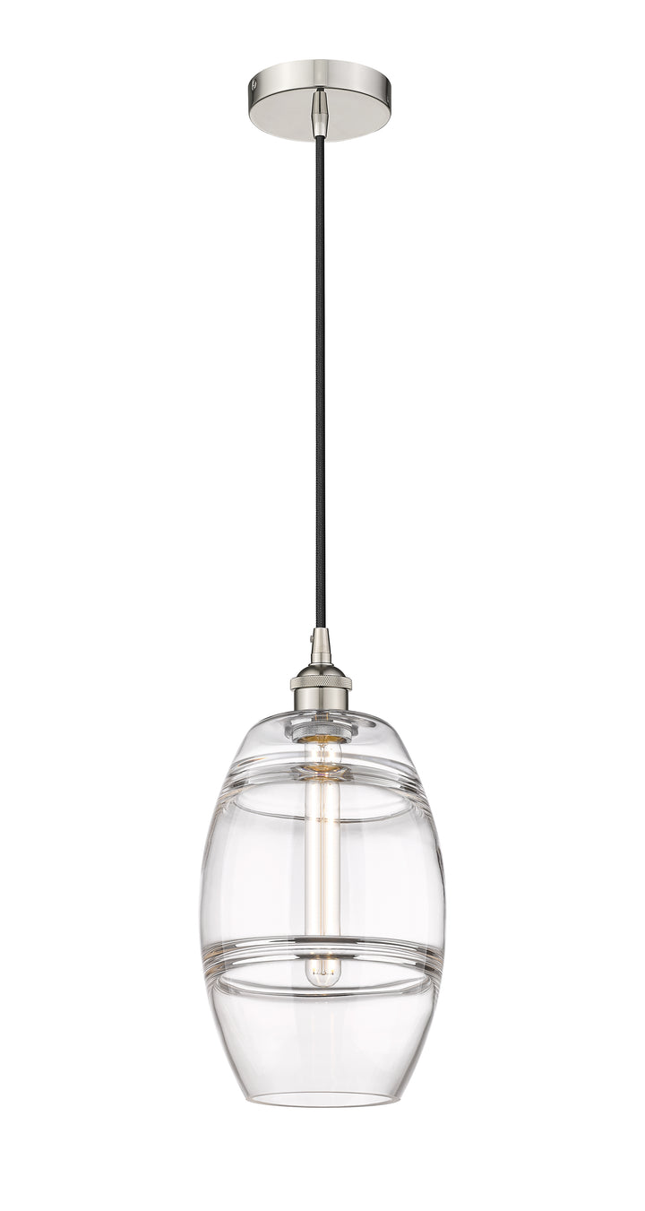 Innovations Lighting Vaz 8" Mini Pendant - Polished Nickel Mini-Pendants Innovations Lighting   