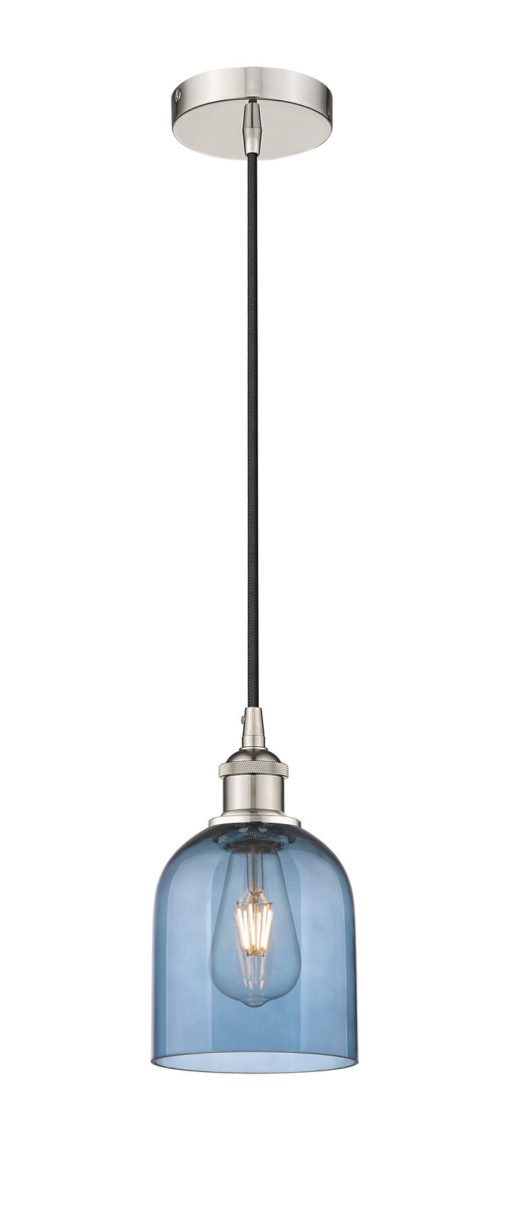 Innovations Lighting Bella 6" Mini Pendant - Polished Nickel Mini-Pendants Innovations Lighting   