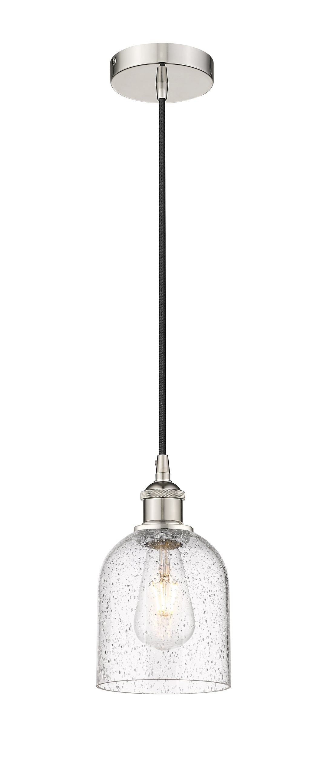 Innovations Lighting Bella 6" Mini Pendant - Polished Nickel Mini-Pendants Innovations Lighting   