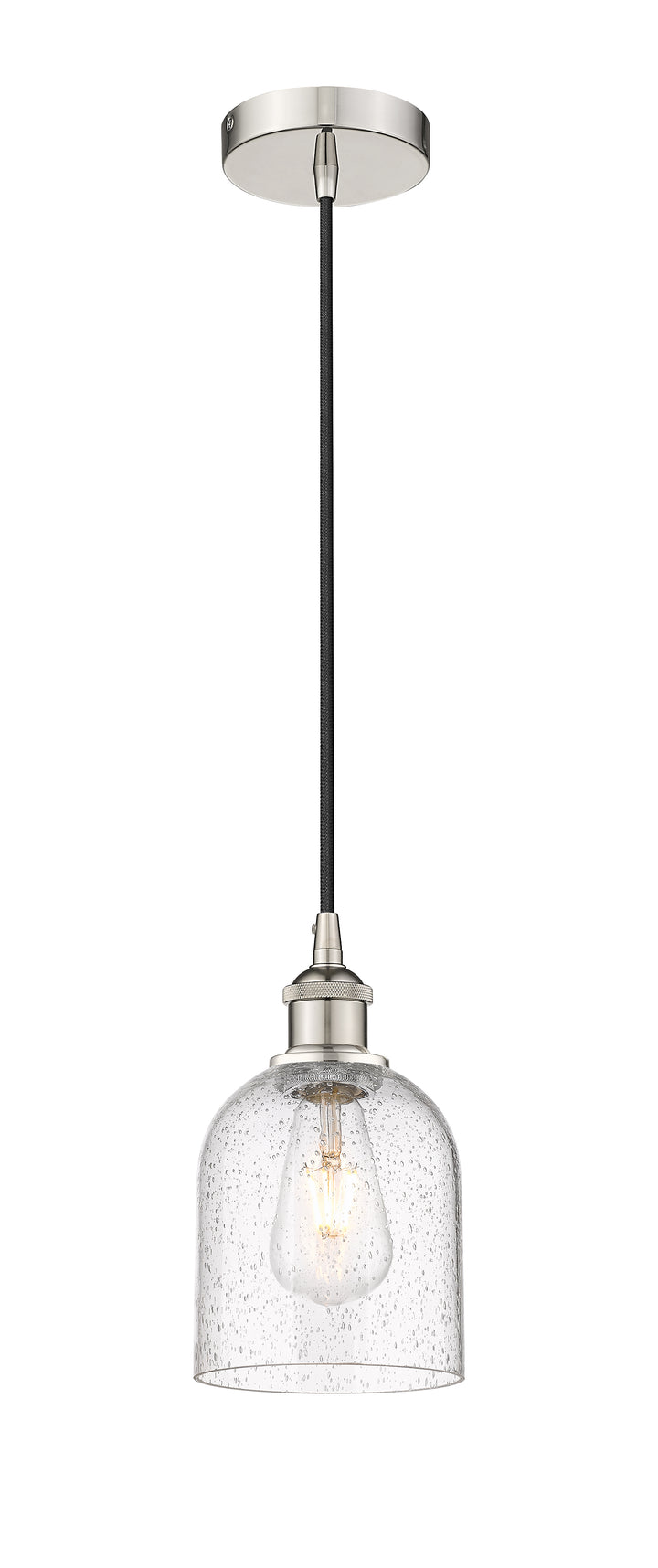 Innovations Lighting Bella 6" Mini Pendant - Polished Nickel Mini-Pendants Innovations Lighting   