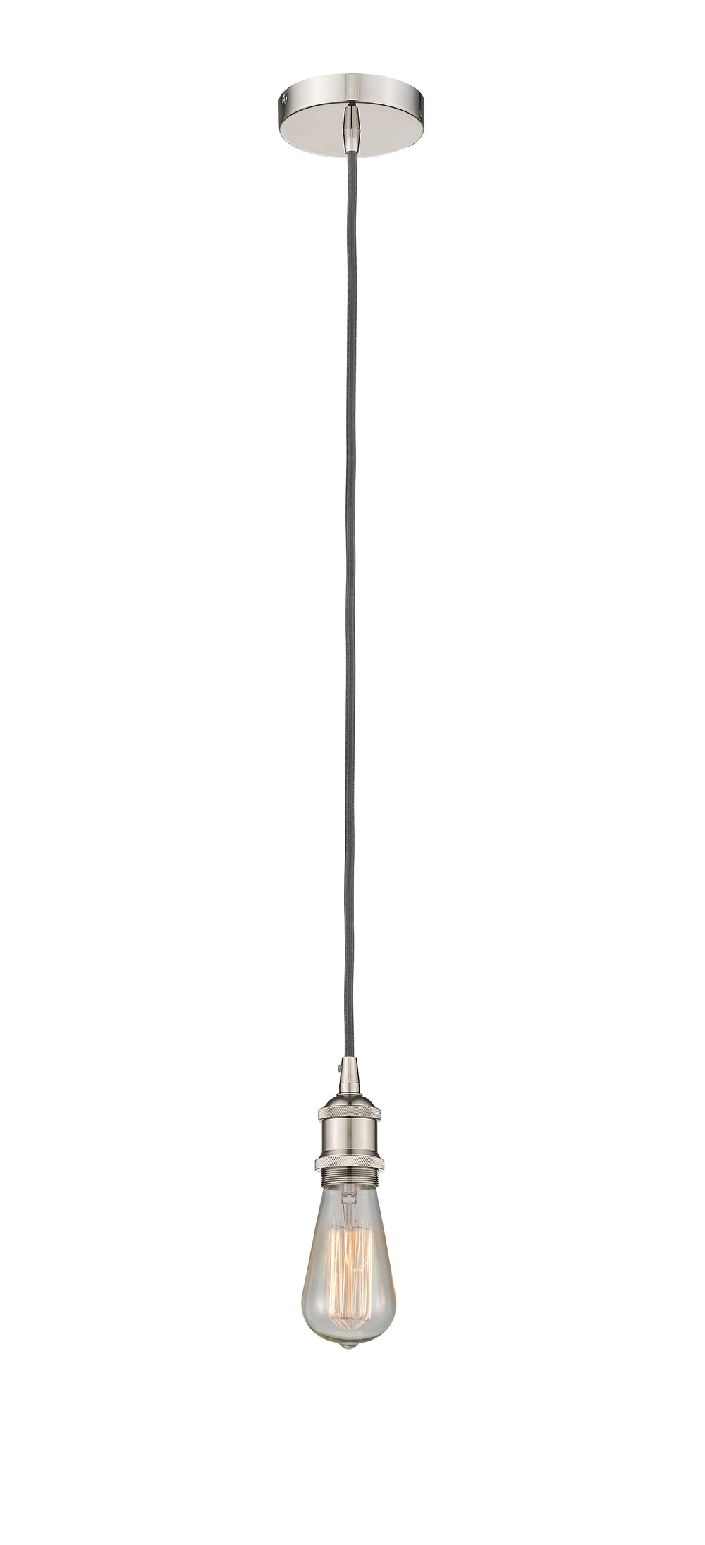 Innovations Lighting Edison Mini Pendant - Polished Nickel