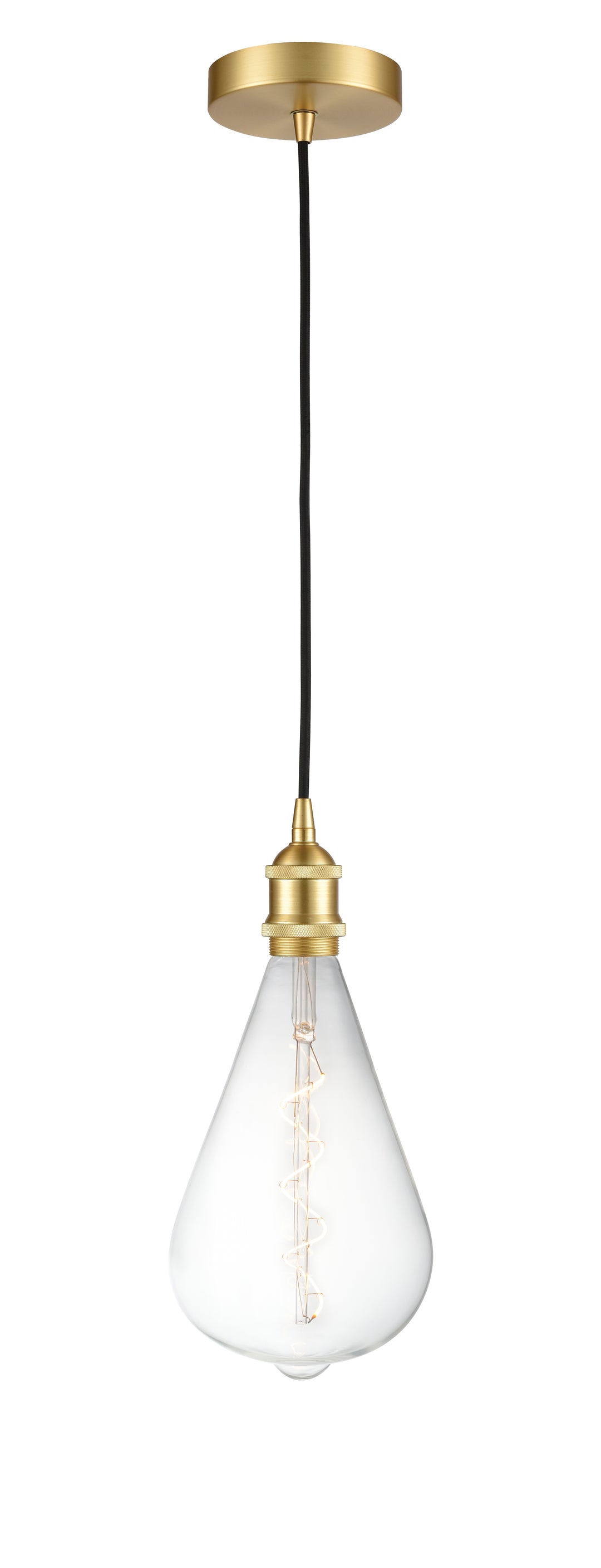 Innovations Lighting Edison Mini Pendant - Satin Gold