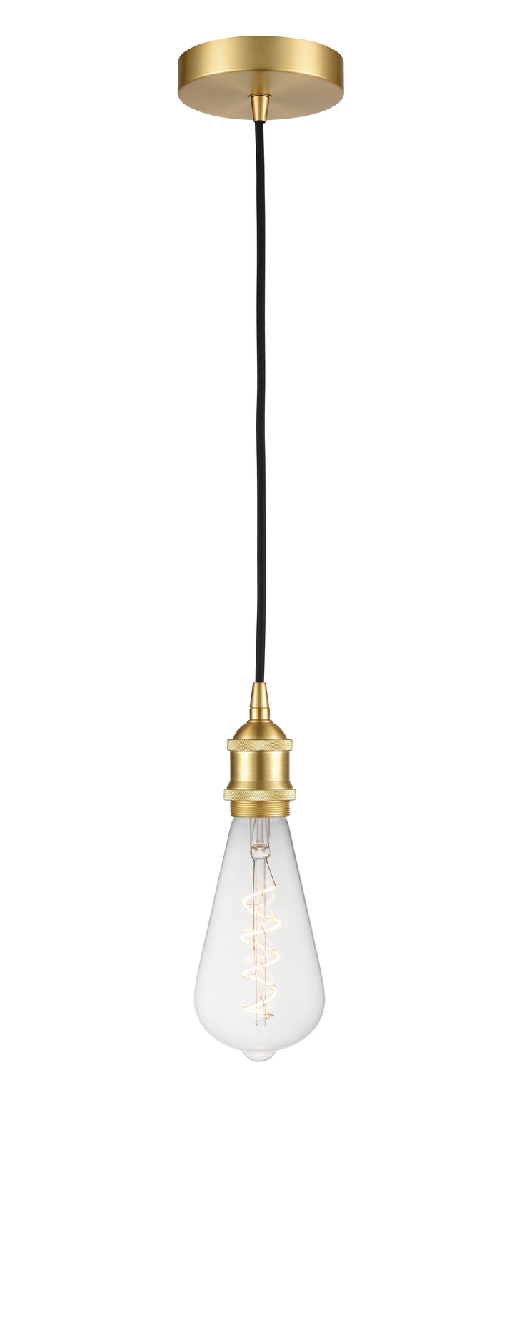 Innovations Lighting Edison Mini Pendant - Satin Gold