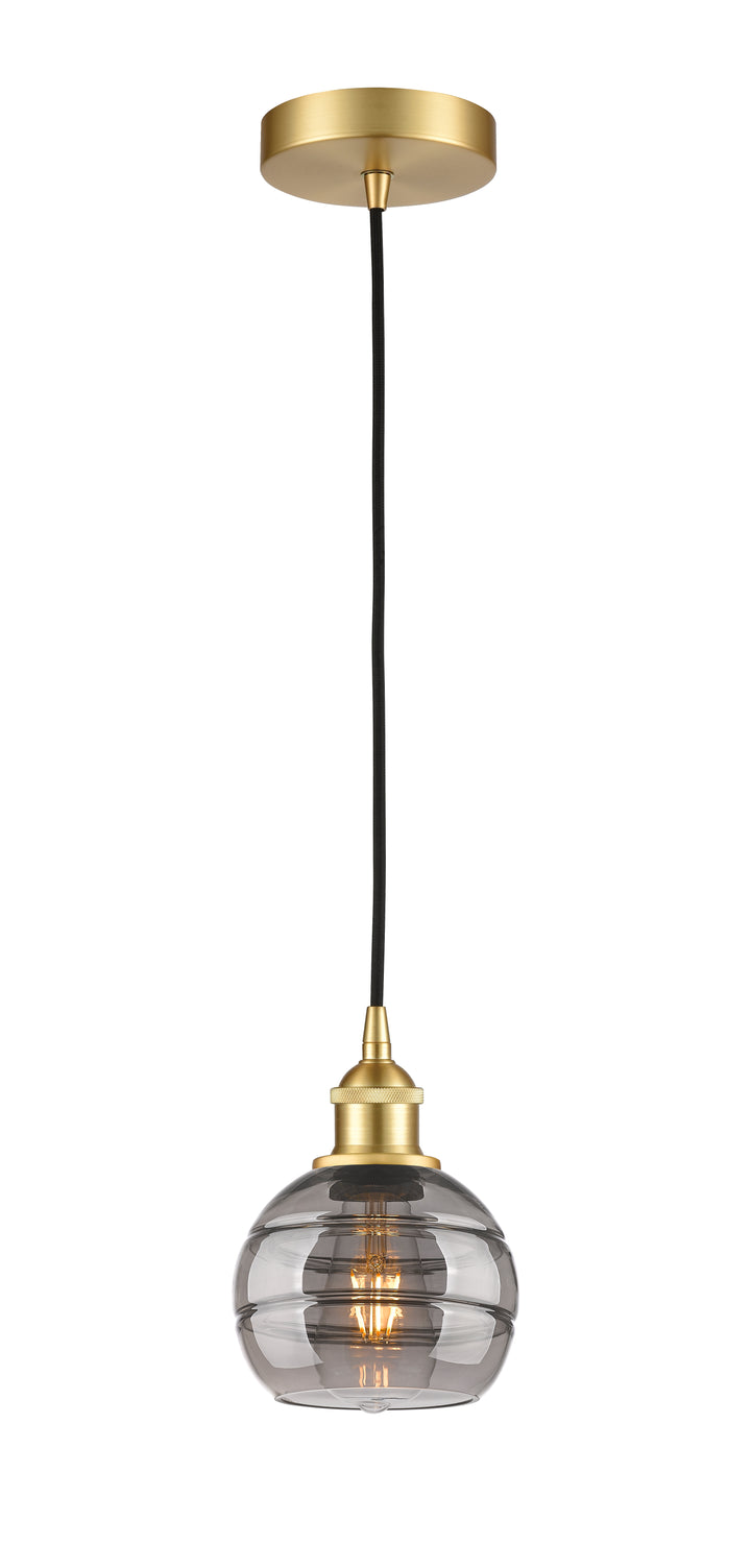 Innovations Lighting Rochester 6" Mini Pendant - Satin Gold