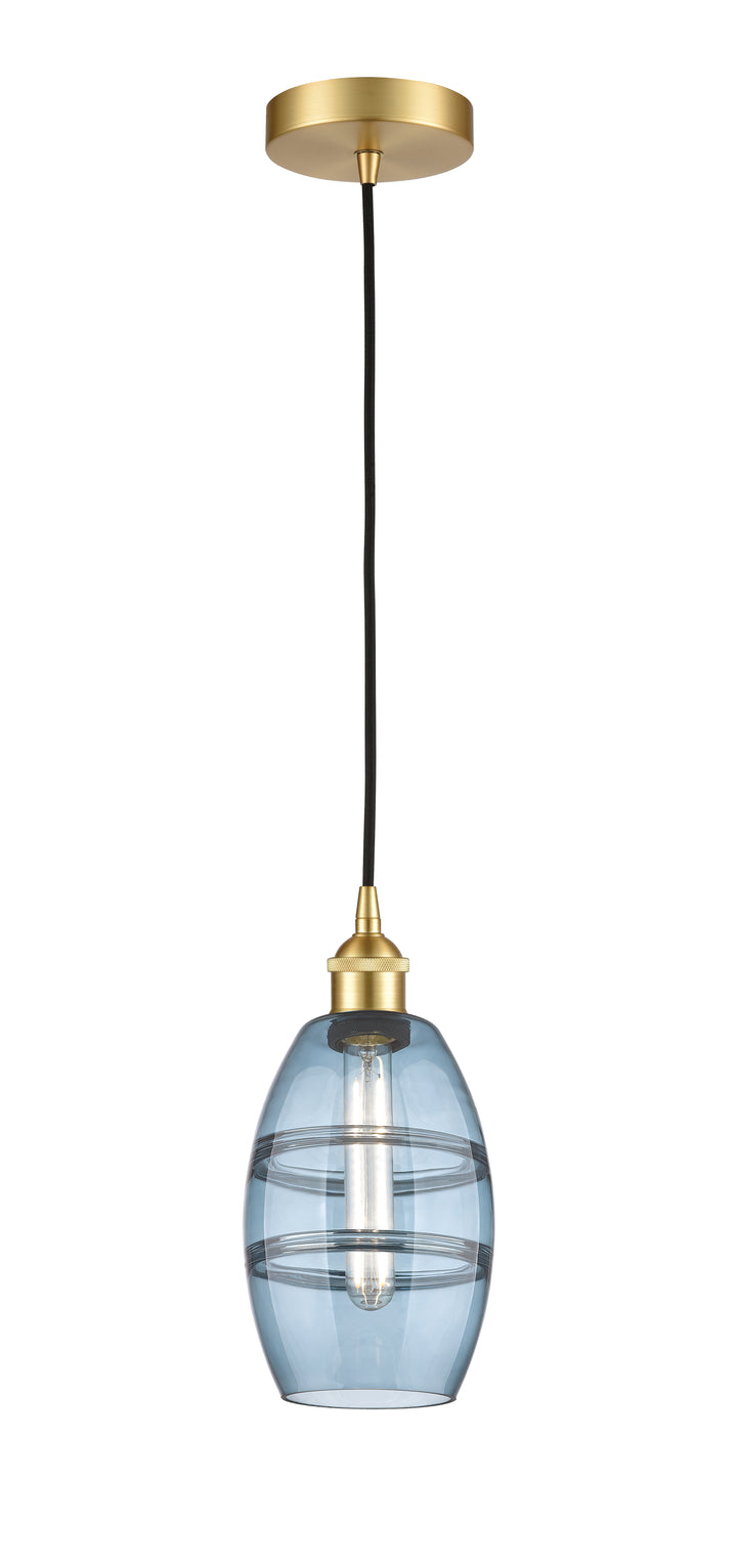 Innovations Lighting Vaz 6" Mini Pendant - Satin Gold Mini-Pendants Innovations Lighting   