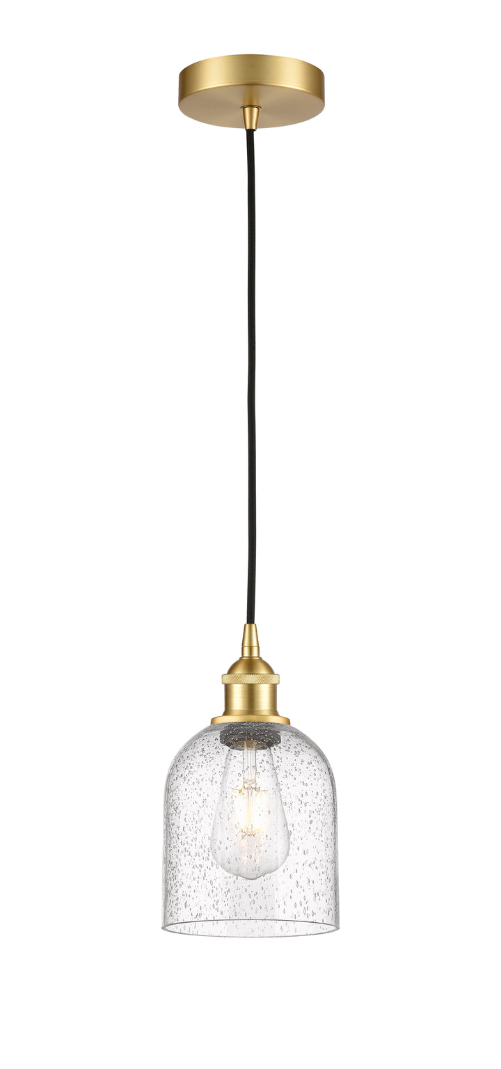 Innovations Lighting Bella 6" Mini Pendant - Satin Gold Mini-Pendants Innovations Lighting   