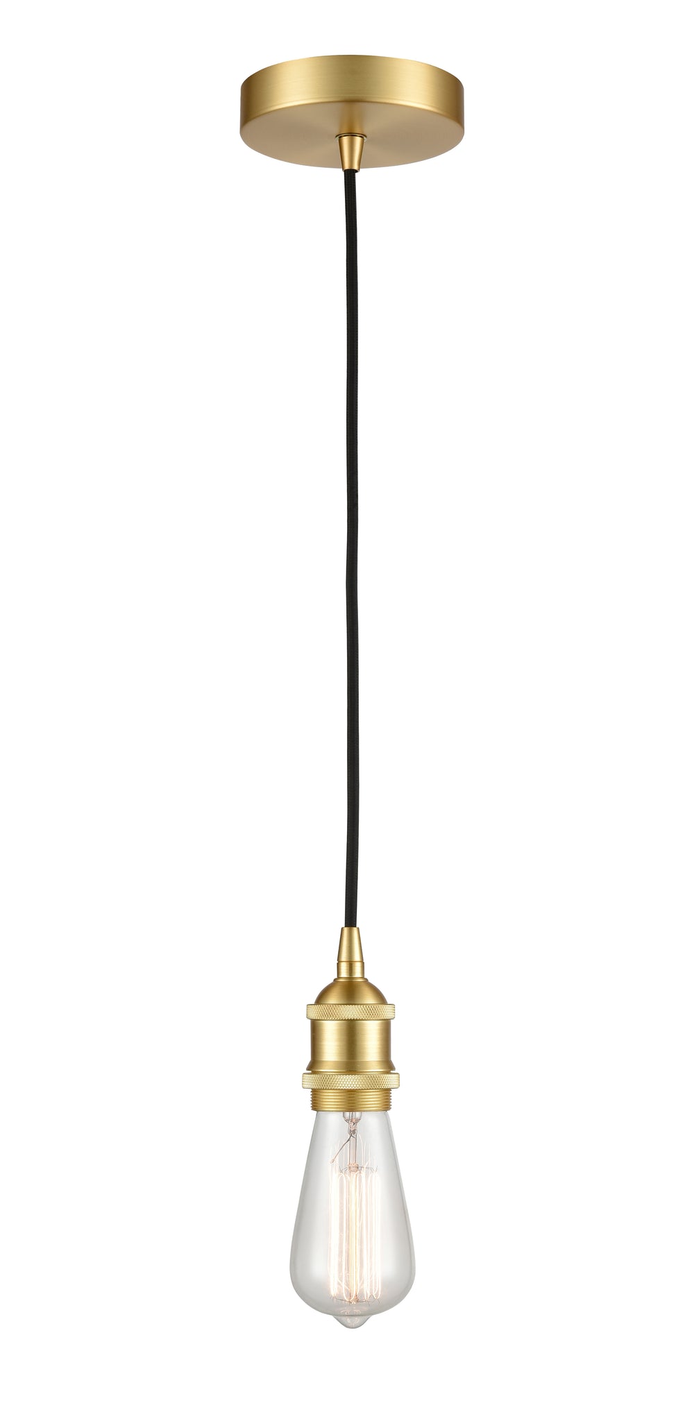 Innovations Lighting Edison Mini Pendant - Satin Gold