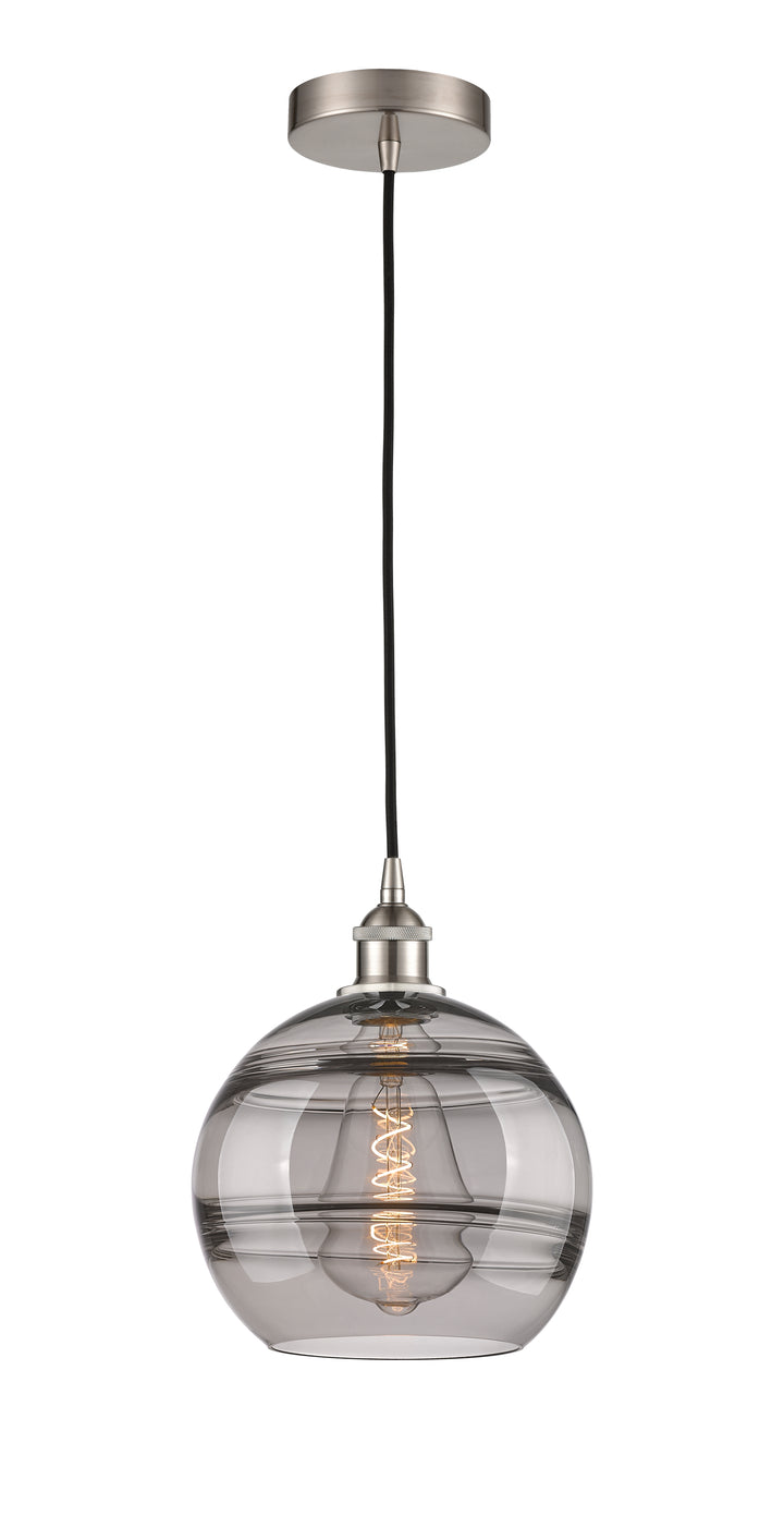 Innovations Lighting Rochester 10" Mini Pendant - Brushed Satin Nickel Mini-Pendants Innovations Lighting   