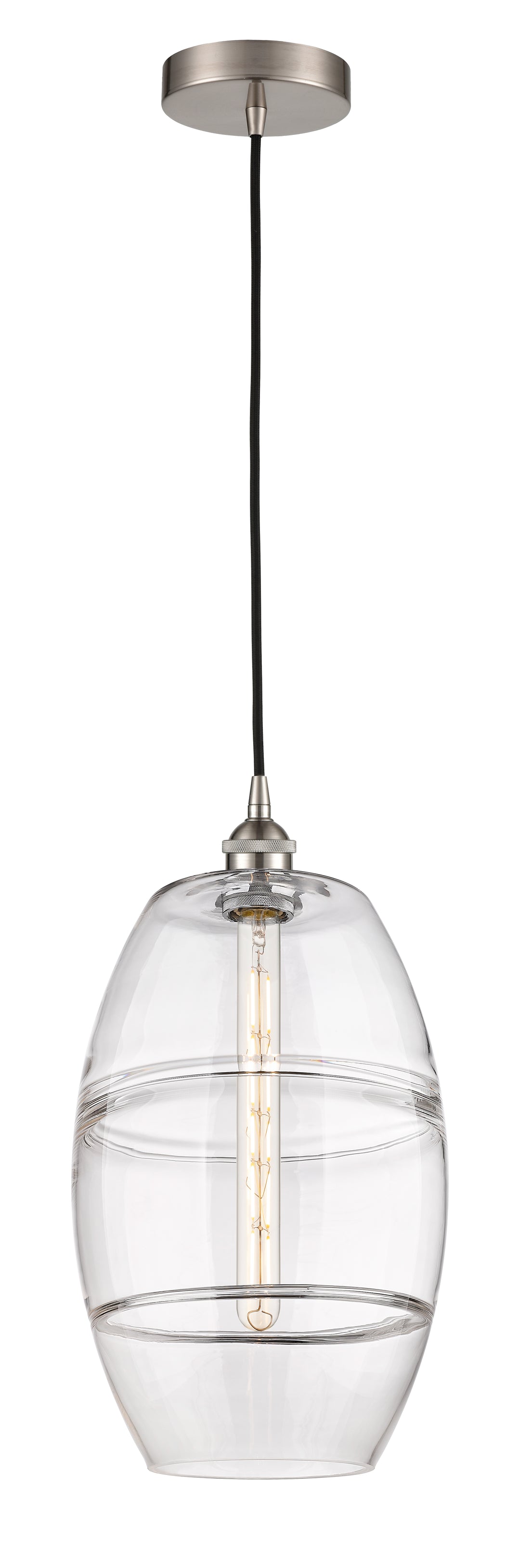 Innovations Lighting Vaz 10" Mini Pendant - Brushed Satin Nickel Mini-Pendants Innovations Lighting   