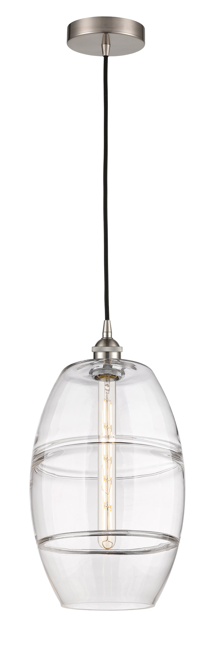 Innovations Lighting Vaz 10" Mini Pendant - Brushed Satin Nickel Mini-Pendants Innovations Lighting   