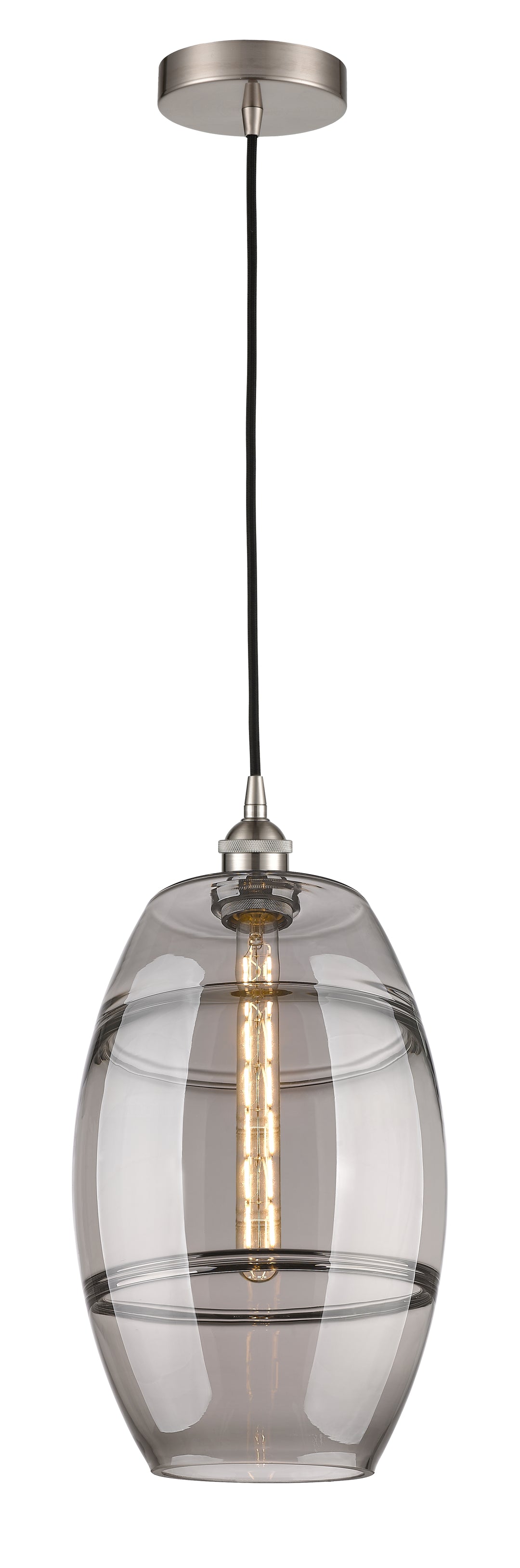 Innovations Lighting Vaz 10" Mini Pendant - Brushed Satin Nickel Mini-Pendants Innovations Lighting   